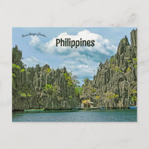 Coron Island Filippinerna Vykort