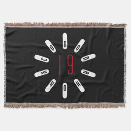 CORONA 19 HOAX Throw Blanket Filt