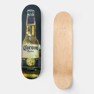 Corona är en öl från Mexiko i skridskog Mini Skateboard Bräda 18,5 Cm