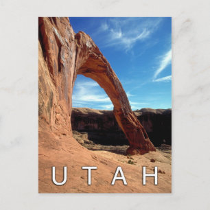 Corona Arch, Moab Area, Utah Vykort