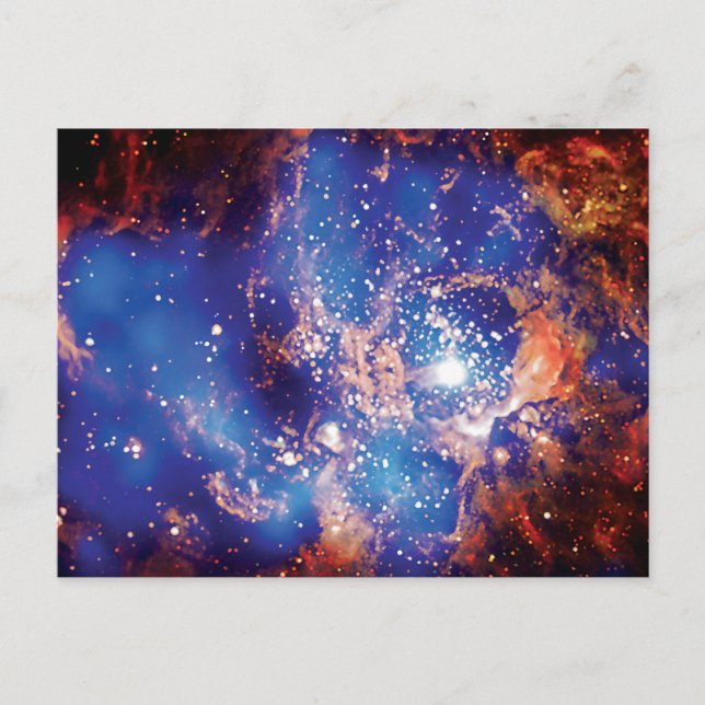 Corona Australis Coronet Stjärnhop Rymdfoto Vykort (Framsida)