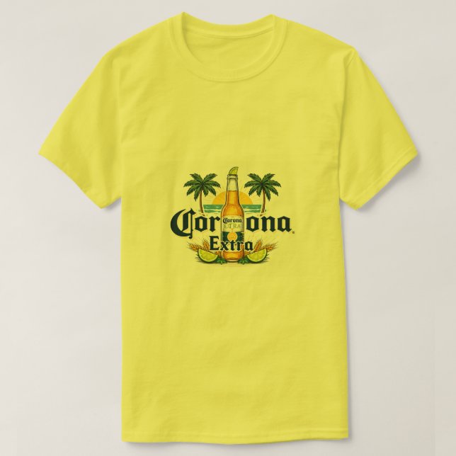 Corona extra T-shirt  (Design framsida)
