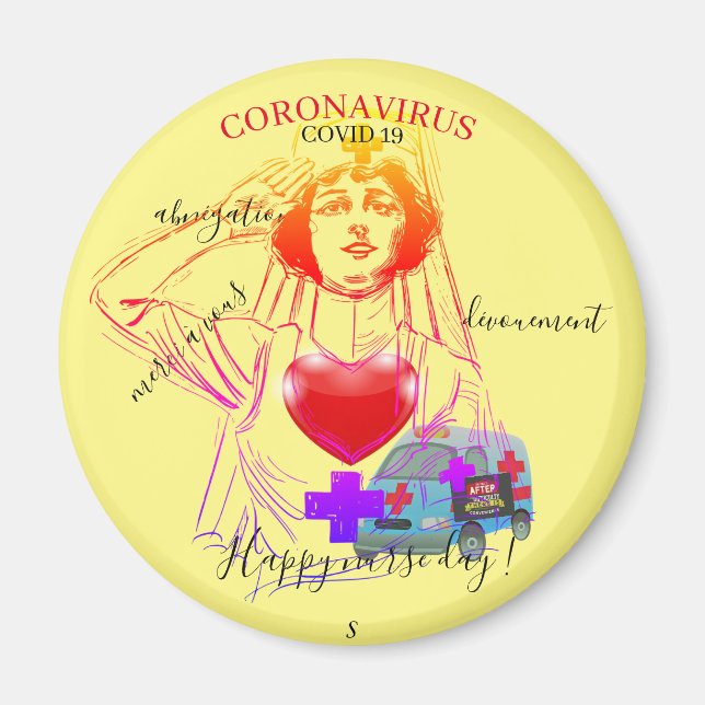 Corona Magnet (Framsidan)