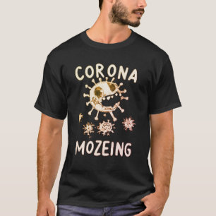 Corona Mosaic Font Stil T-shirt" T Shirt