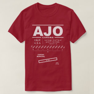 Corona Municipal Airport AJO T Shirt