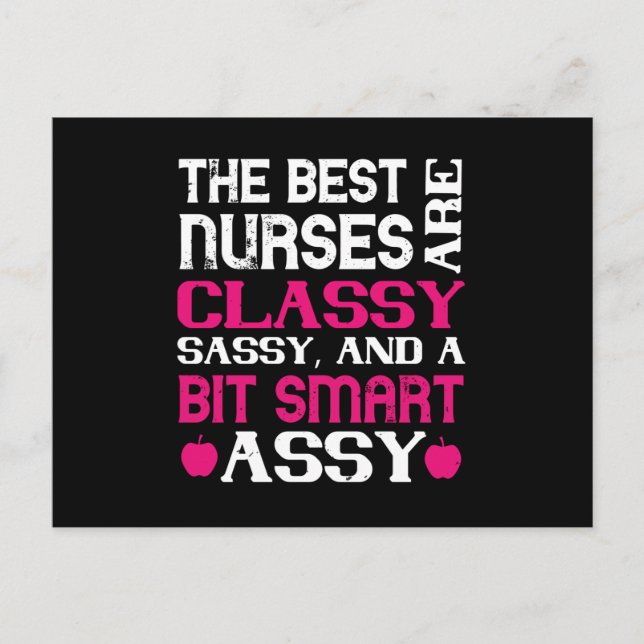 Corona Nurses - Bästa sjuksköterskor är klasser Vykort (Framsida)