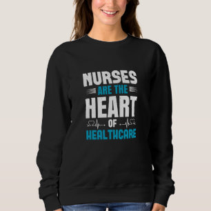 Corona Nurses - Hjärtat of Health Care T Shirt