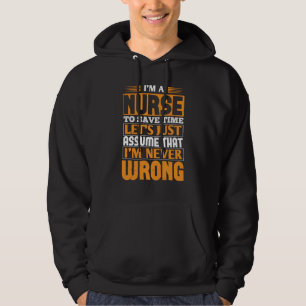 Corona Nurses - sjuksköterskan är aldrig fel Hoodie