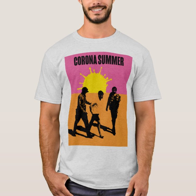 Corona, sommar t shirt (Framsida)