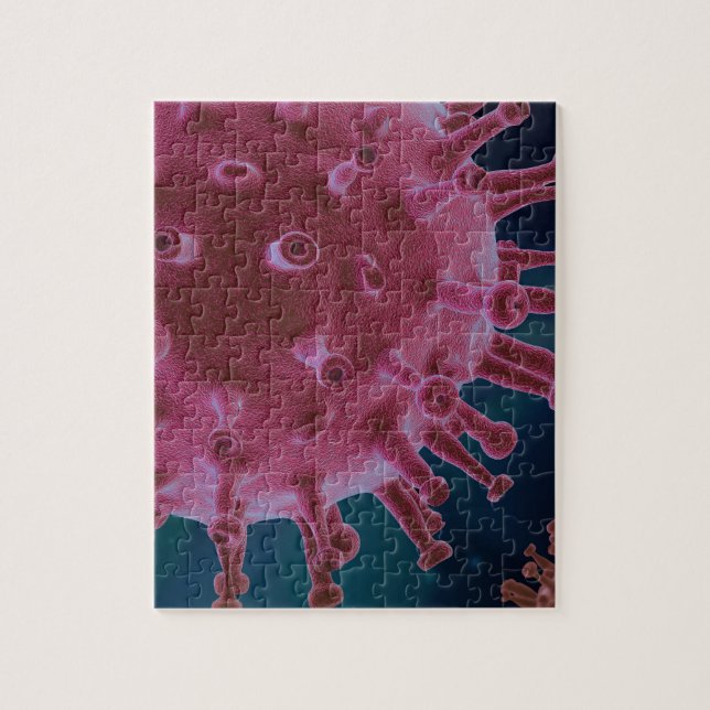 Corona Virus Microbiology Pussel (Vertikal)