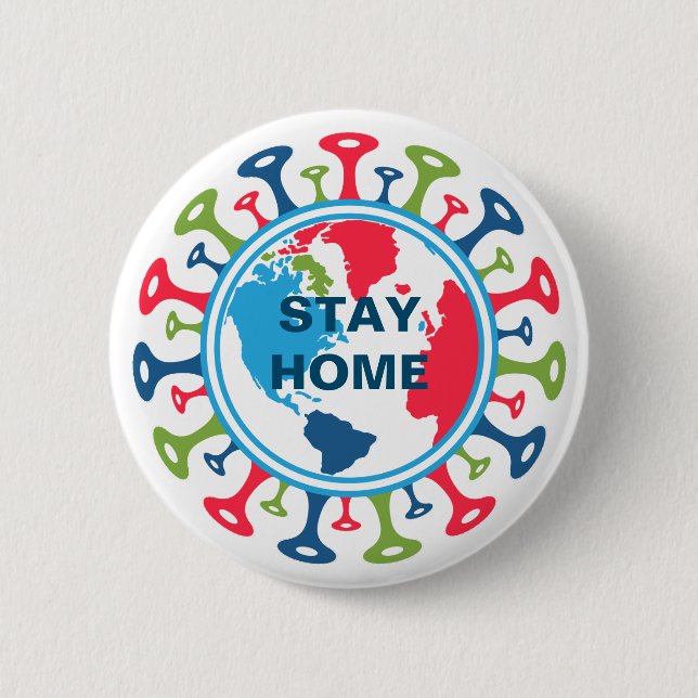 Corona Virus Pandemic World Knapp (Framsida)