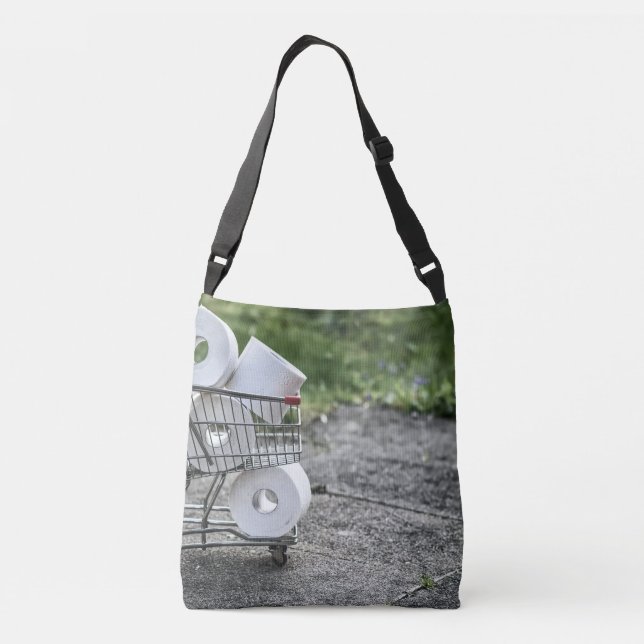 Corona Virus Protective Mask Axelväska (Baksida)