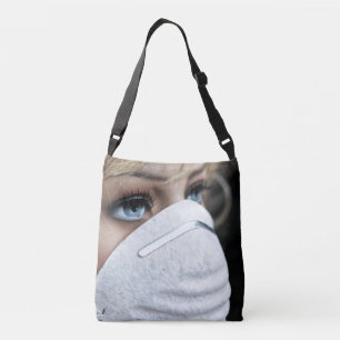 Corona Virus Protective Mask Axelväska
