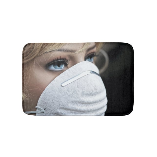 Corona Virus Protective Mask Badrumsmatta (Framsidan)