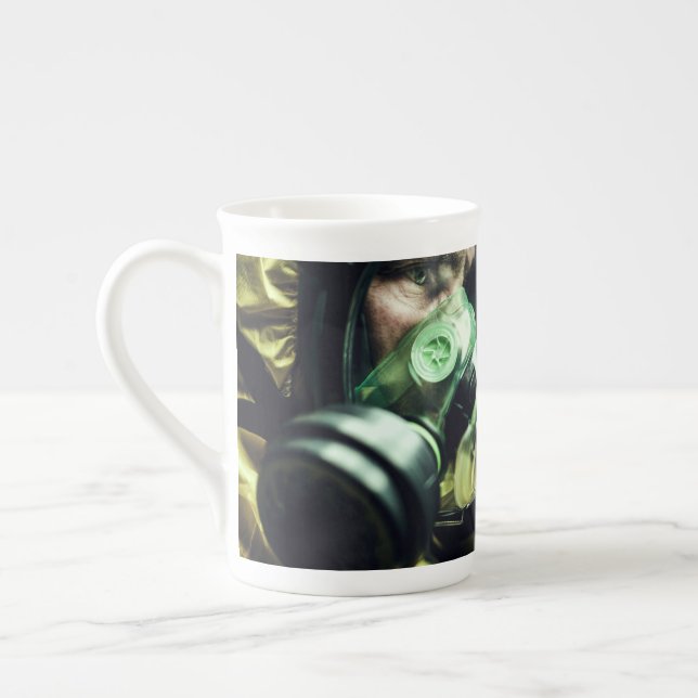 Corona Virus Protective Mask Benporslin Mugg (Vänster)