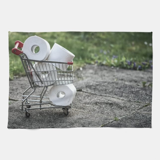 Corona Virus Protective Mask Kökshandduk (Horisontell)