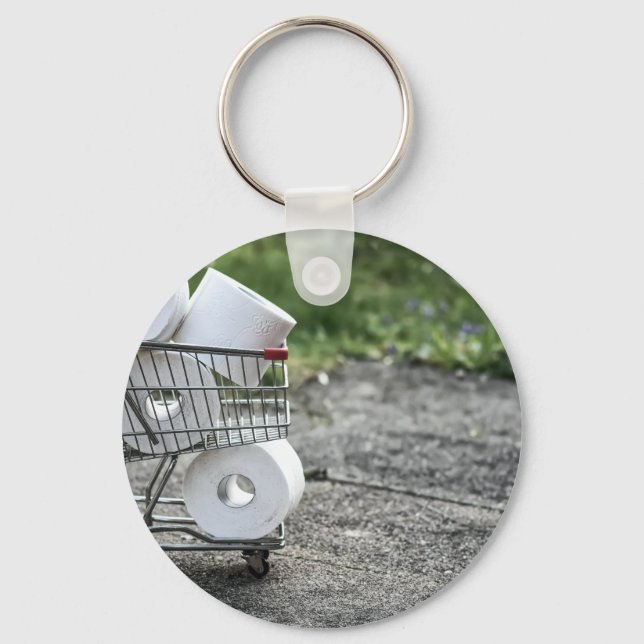 Corona Virus Protective Mask Nyckelring (Framsida)