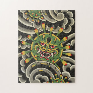 Corona-viruspussel Pussel