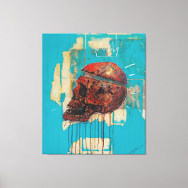 "Coronada Mortalidad #2" Canvastryck