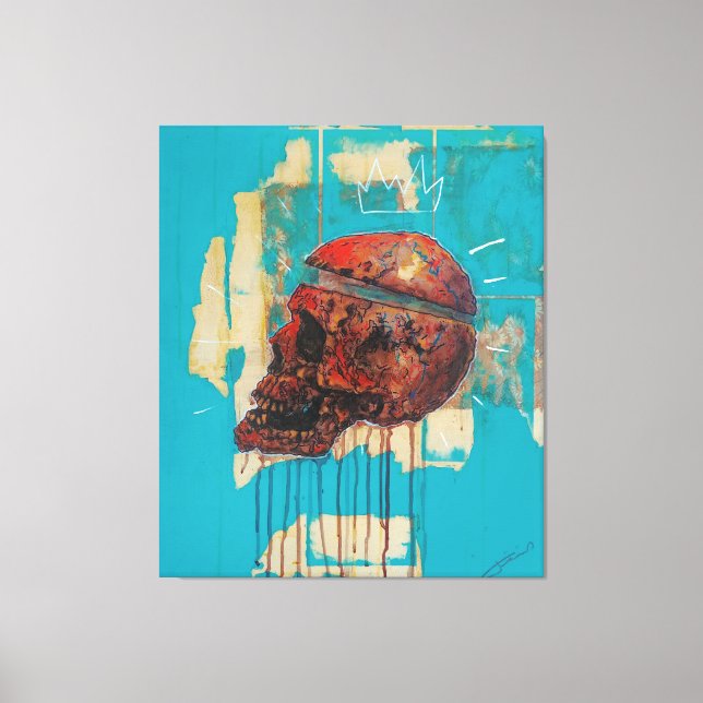 "Coronada Mortalidad #2" Canvastryck (Framsida)