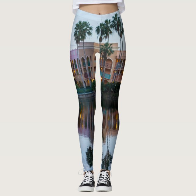 Coronada Springs Reflektioner Leggings (Framsida)