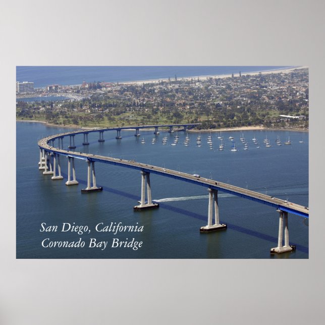 Coronado Bay Bridge Poster (Framsidan)