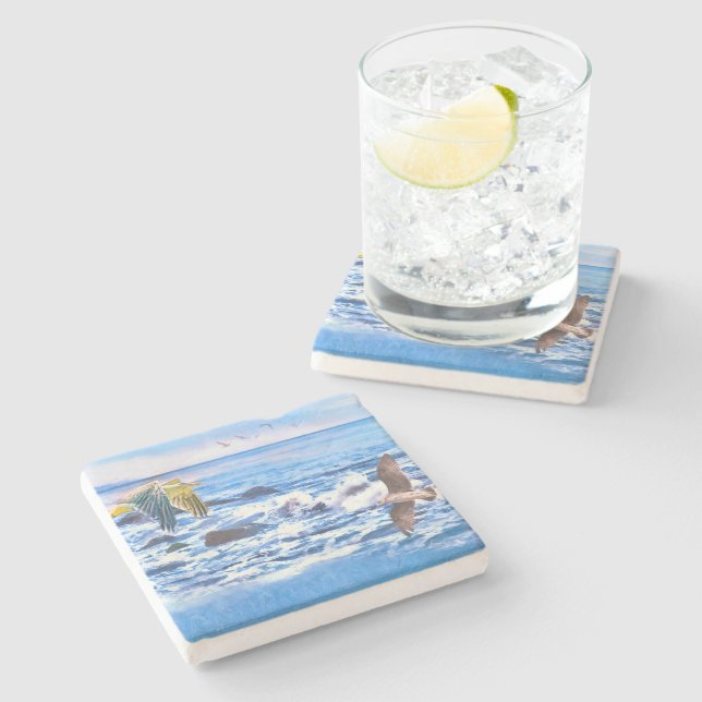 Coronado Beach California Playground Stenunderlägg (Sidan)