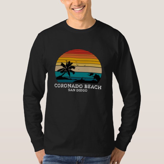 CORONADO BEACH SAN DIEGO T SHIRT (Framsida)