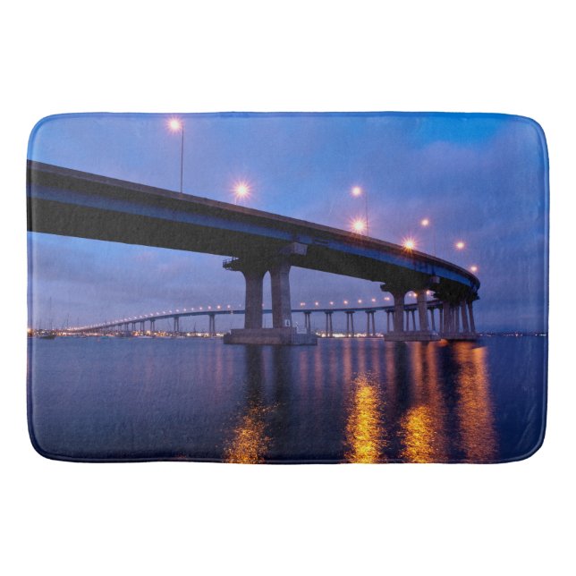 Coronado Bridge i Dusk Badrumsmatta (Framsidan)