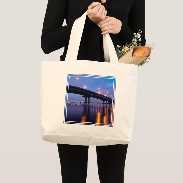 Coronado Bridge i Dusk Jumbo Tygkasse (Framsida (produkt))
