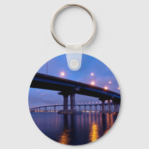 Coronado Bridge i Dusk Nyckelring