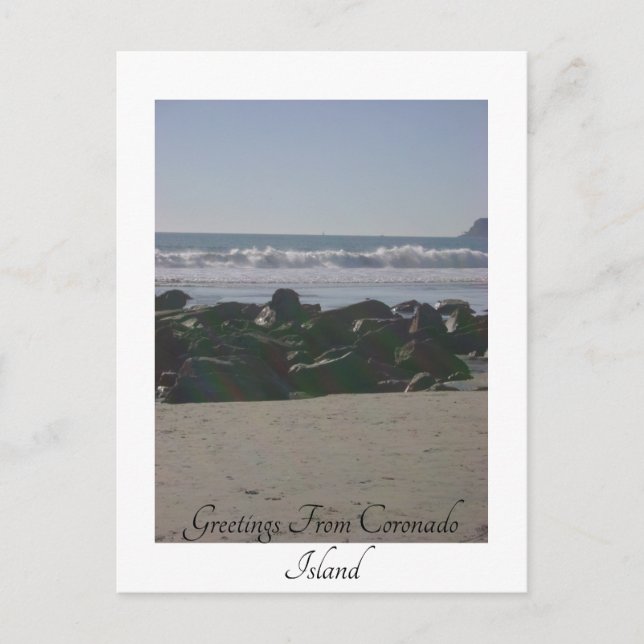 Coronado Island Vykort (Framsida)