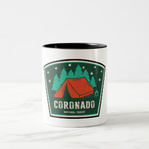 Coronado National Forest Camping Två-Tonad Mugg