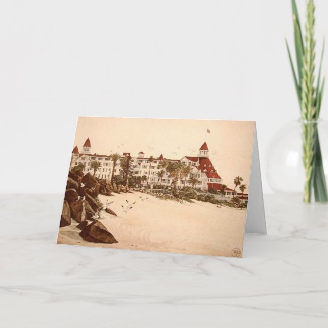 CORONADO-STRAND KORT (Framsida)