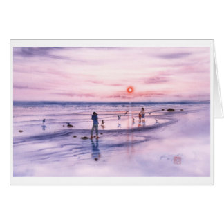 CORONADO-STRAND SUNSETJPEC HÄLSNINGSKORT