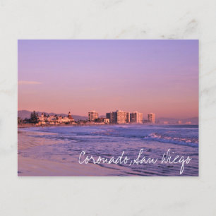 Coronado vid Sunset Helg Vykort