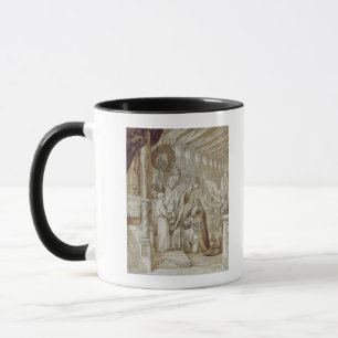 Coronation av Charlemagne Mugg