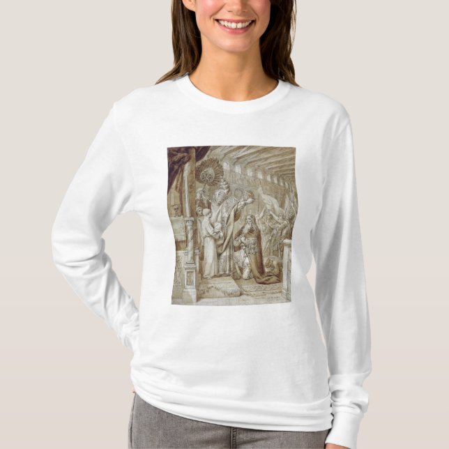 Coronation av Charlemagne Tee (Framsida)