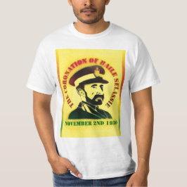Coronation av Haile Selassie T-shirt