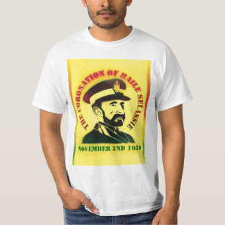 Coronation av Haile Selassie Tröja