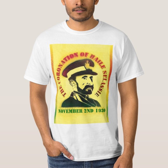 Coronation av Haile Selassie Tröja (Framsida)