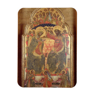 Coronation av oskulden, 1372 magnet