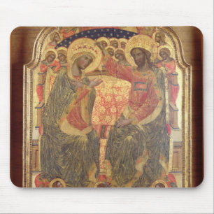 Coronation av oskulden, 1372 musmatta
