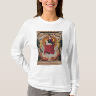 Coronation av oskulden, centrerar panelen t shirt