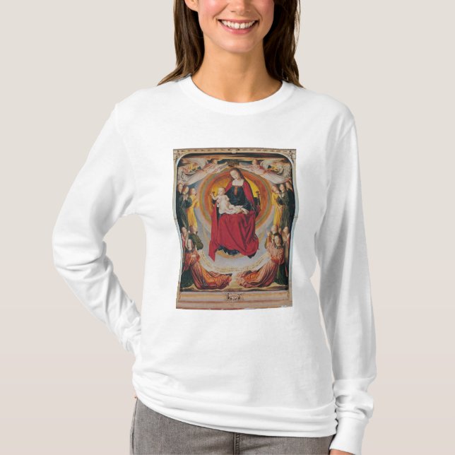 Coronation av oskulden, centrerar panelen t shirt (Framsida)