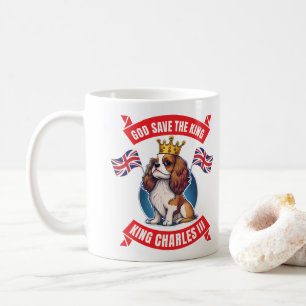 Coronation Cavalier Kung Charles Kaffemugg