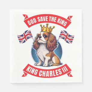Coronation Cavalier Kung Charles Pappersservett