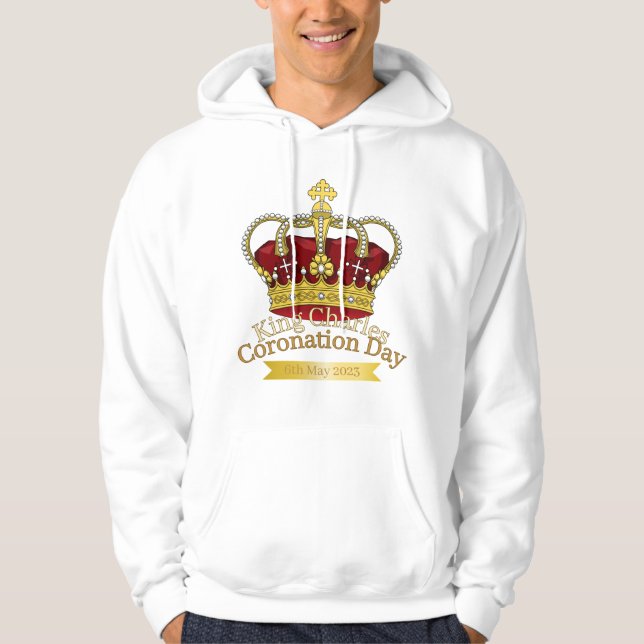Coronation Day Krona Hoodie (Framsida)