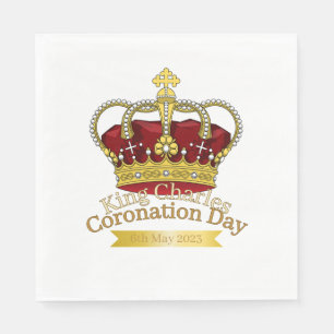 Coronation Day Krona Pappersservett