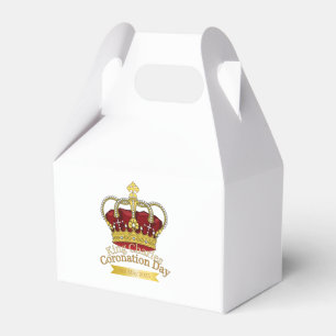 Coronation Day Krona Presentaskar